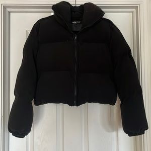 cropped Puffer jacket